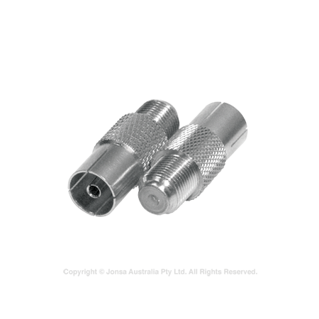 ADAPTOR PAL FEMALE TO F FEMALE, METAL