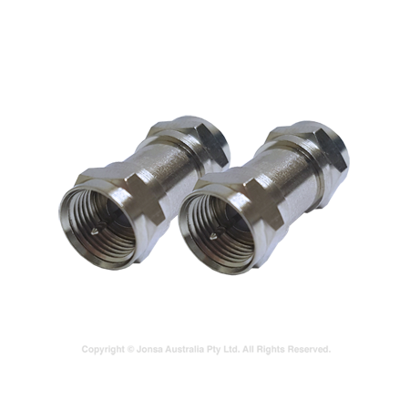 ADAPTOR F MALE TO F MALE, BARREL, METAL