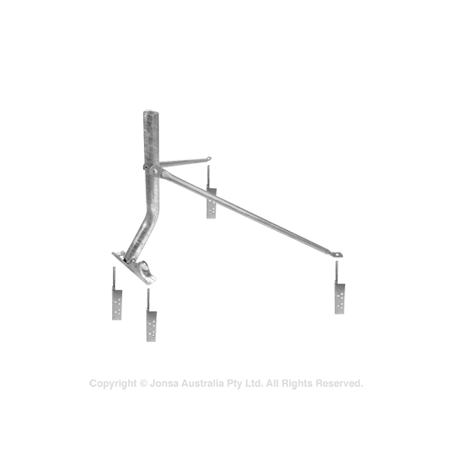 SATELLITE MOUNT TILE ROOF 90 CM DISH MAX