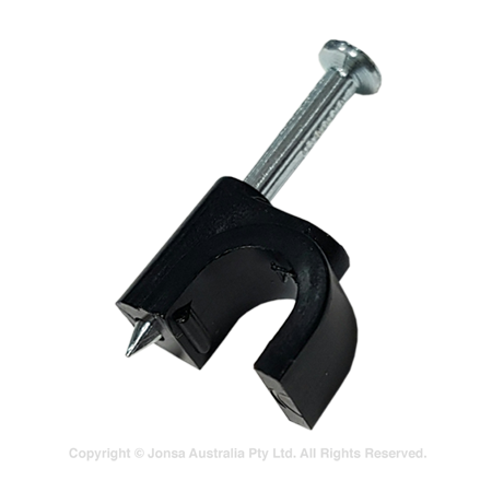 HARDWARE CABLE CLIPS 7MM (100/PK)