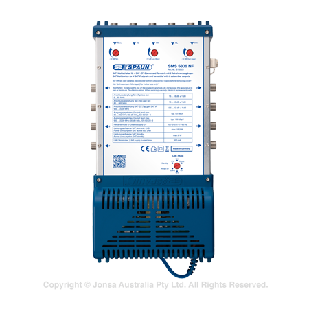 MULTISWITCH, PREM 5 WIRE END-OF-LINE 8 OUTPUTS