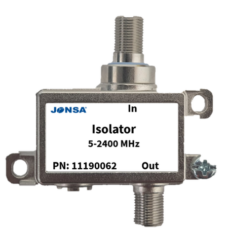 Accessories, Isolator, 75Ohm, 5-2400MHz