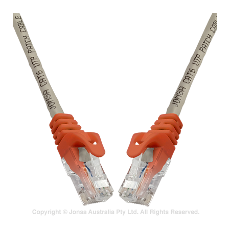 PATCH LEAD, UTP CAT 6, 24AWG, 5M