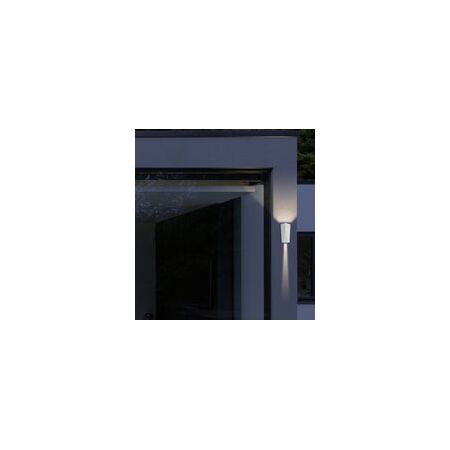 WALL S/M Up/Dn 11W WEDGE Wh 3K IP65 Alt Beam 550 Lm