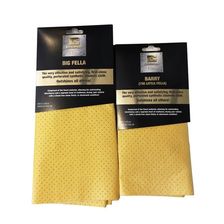 AUTO ACCESS CHAMOIS Perforated Synthetic 400 x 450mm
