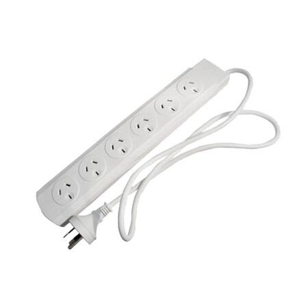 POWER BOARD 6 SOCKET 1000mm FP