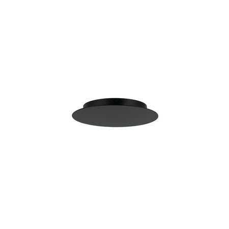 Cluster Canopy S/M BLK RND for 6 Lights OD220mm