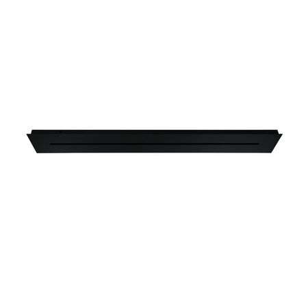 Cluster Canopy S/M Blk RECT for 11 Lights L900mm
