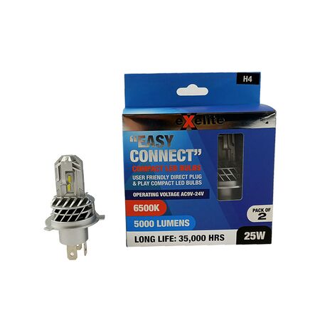 GLOBE LED Auto 9-24V 25W 9012 6500K 5000Lm X 2