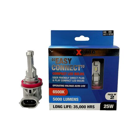GLOBE LED Auto 9-24V 25W H7 6500K 5000Lm X 2