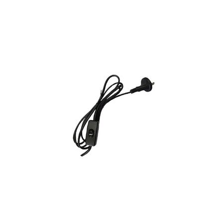 FLEX & PLUG 240V POWER CORD w/inline switch (White)
