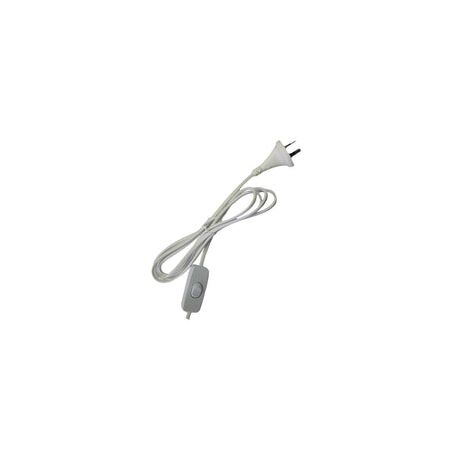 FLEX & PLUG 240V POWER CORD w/inline switch (2900mm) (Black)