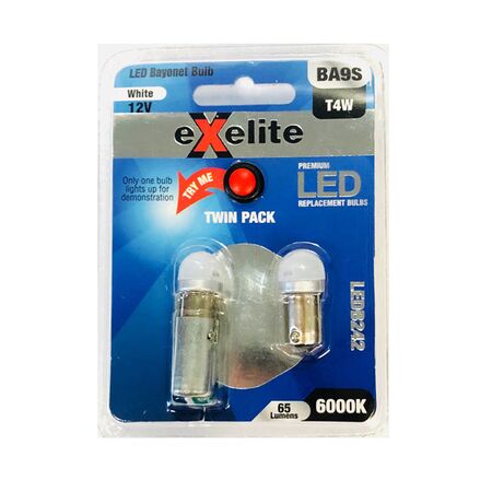GLOBE LED Auto BAYONET 12-24V 21/5W BAZ15D 6K x 2