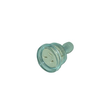 PLUG TOP Rewirable 3 PIN 10A CLEAR (Female)