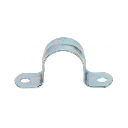 SADDLE FULL STAINLESS STEEL 25mm 5.6mm hole x 100