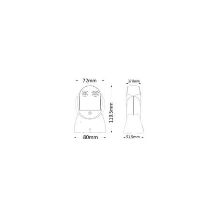 SENSOR ADJ I/Motion 3 Wire 1200W Wh IP65