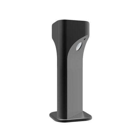 BOLLARD 11W SQ Dark Grey 3K IP65 H300mm 2 Diff 540 Lm