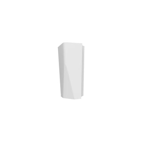 WALL S/M Up/Dn 11W WEDGE Wh 3K IP65 Alt Beam 550 Lm