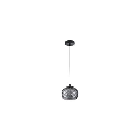 PENDANT S/M LED Amber Glass w/Segments Ellipse 5W Tri 3K/4K/6K 281 Lm