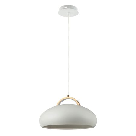 Pendant S/M LED White Dome 8W Tri 3K/4K/6K 312 Lm