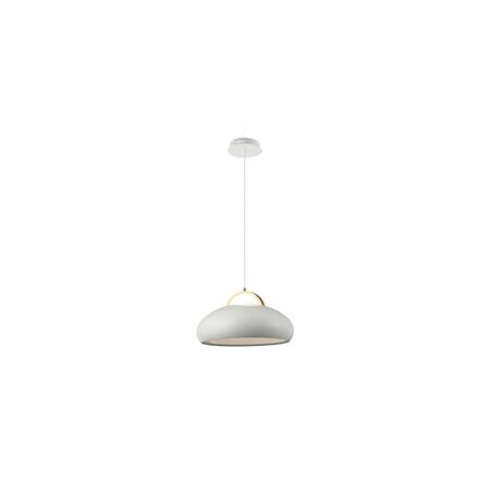 Pendant S/M LED White Dome 8W Tri 3K/4K/6K 312 Lm