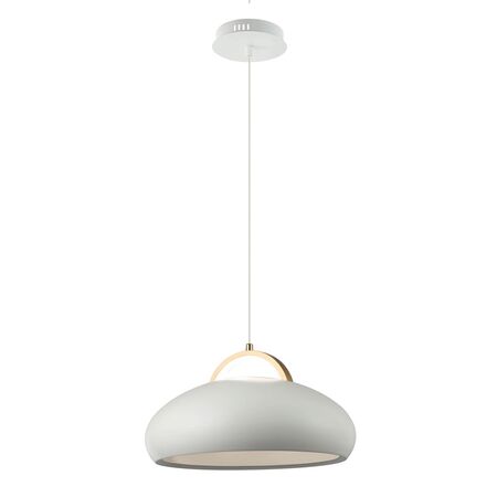 Pendant S/M LED White Dome 8W Tri 3K/4K/6K 312 Lm