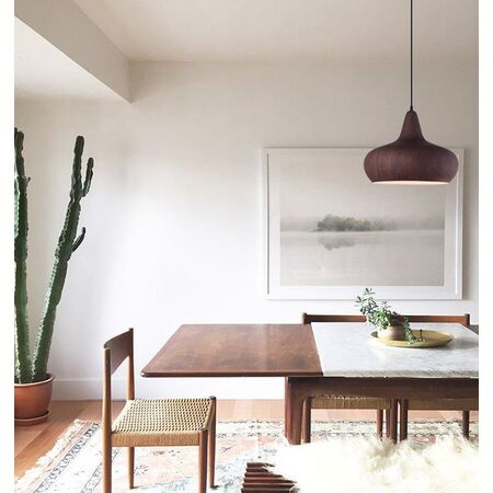 PENDANT ES Cherry Golden Oak WINE GLASS OD400mm