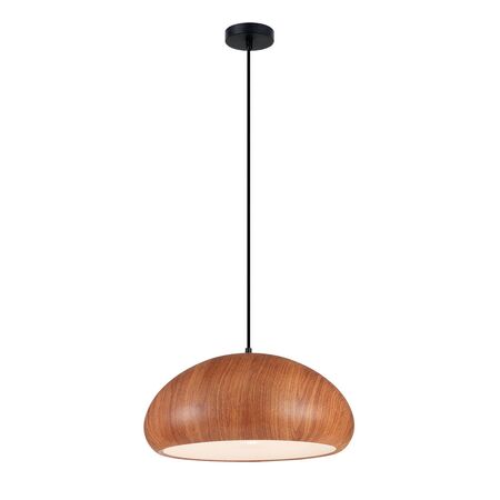 PENDANT ES Black Walnut DOME OD400mm