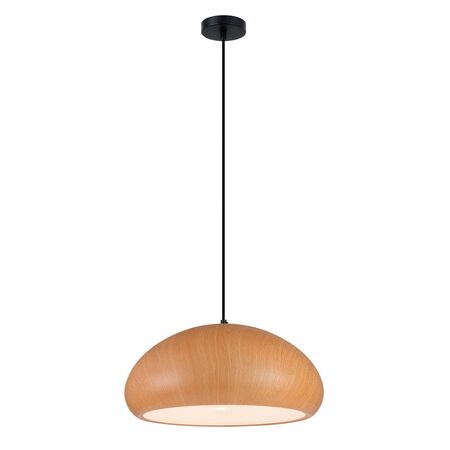PENDANT ES Black Walnut DOME OD400mm