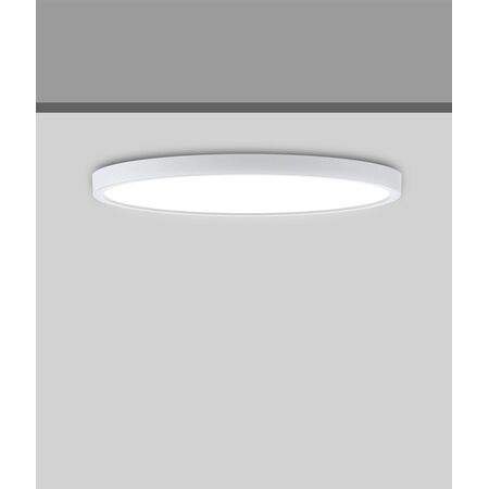OYSTER Slim LED Dimm RND Wh 36W Tri IP54 OD400mm 2900 Lm