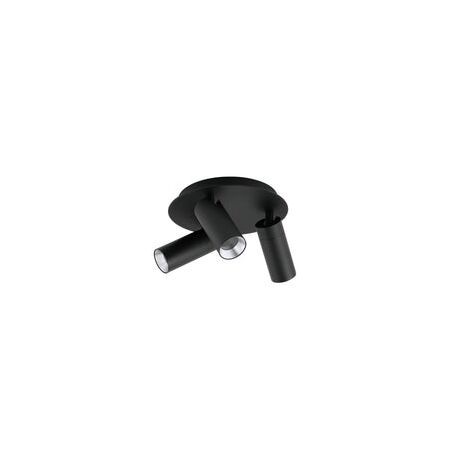SPOT GU10 X 3 Outdoor Ceiling Adjustable White IP54 RND Base OD240mm x H188mm