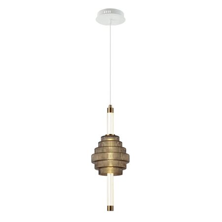 Pendant S/M LED Smokey Grey Spinning Top 5W Tri 3K/4K/6K 421 Lm