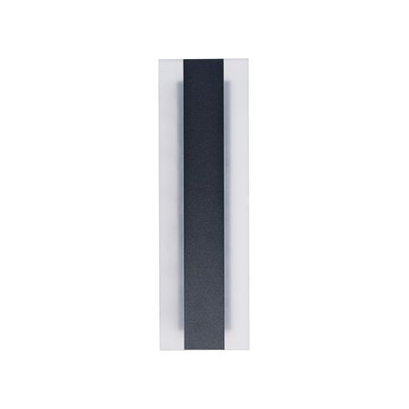 WALL S/M 32W RECT L1000mm LED TRI 860 Lm IP65 Black w/FR Diff 2YR
