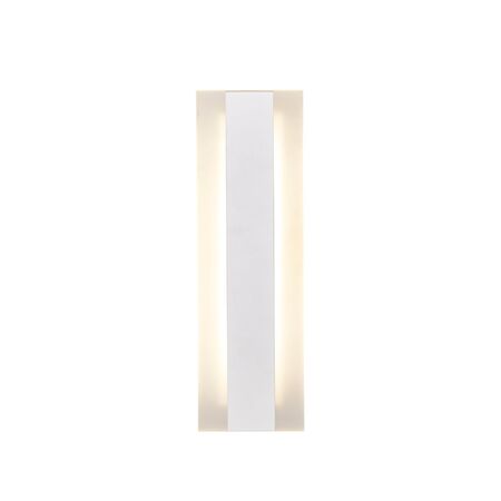 WALL S/M 32W RECT L1000mm LED TRI 860 Lm IP65 Black w/FR Diff 2YR