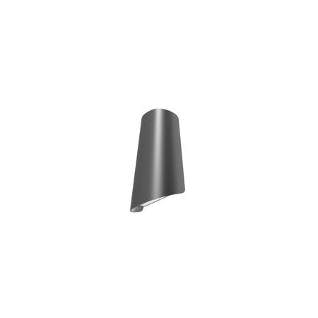 WALL S/M Up/Dn 11W LED TRI 378 Lm IP65 Cone Matt Wh Opal Diff