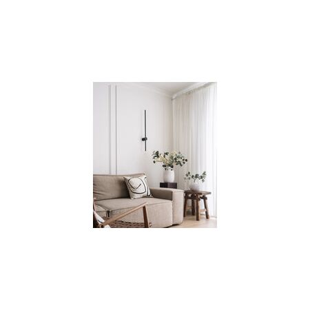 WALL Int S/M 12W LINEAR RND Wh Dual CCT IP20 FR Diff L900 mm 910Lm