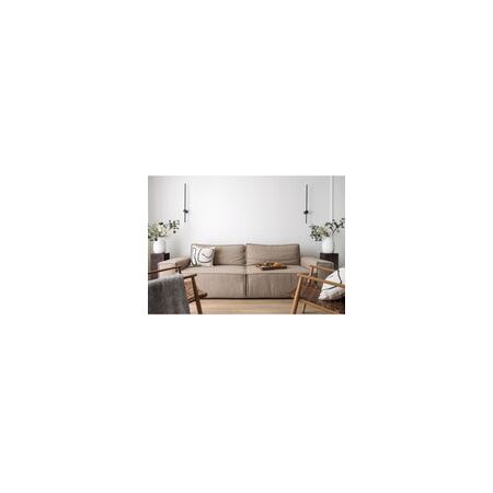 WALL Int S/M 12W LINEAR RND Wh Dual CCT IP20 FR Diff L900 mm 910Lm