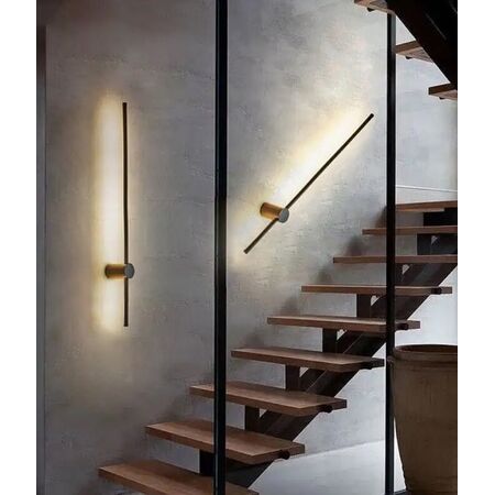 WALL Int S/M 12W LINEAR RND Wh Dual CCT IP20 FR Diff L900 mm 910Lm