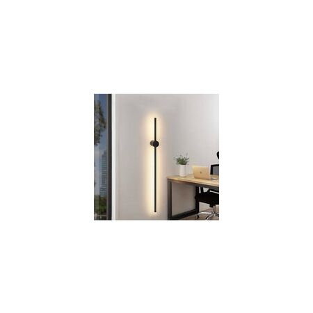 WALL Int S/M 12W LINEAR RND Wh Dual CCT IP20 FR Diff L900 mm 910Lm