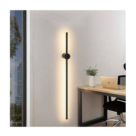 WALL Int S/M 12W LINEAR RND Wh Dual CCT IP20 FR Diff L900 mm 910Lm