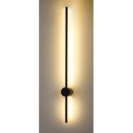 WALL Int S/M 12W LINEAR RND Wh Dual CCT IP20 FR Diff L900 mm 910Lm