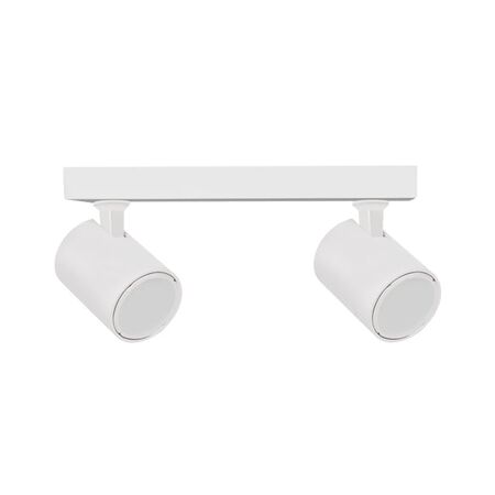 SPOT D/ADJ GU10 Blk IP20 RECT BAR L250mm x W75mm x H25mm