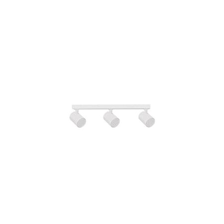 SPOT 3/ADJ GU10 Blk IP20 RECT BAR L450mm x W75mm x H25mm