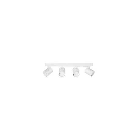 SPOT 4/ADJ GU10 Wh IP20 RECT BAR L450mm x W75mm x H25mm