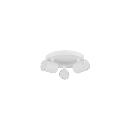 SPOT 3/ADJ GU10 Wh IP20 RND Base OD230mm x H25mm