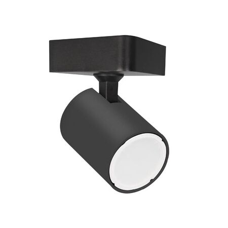 SPOT S/ADJ GU10 Wh IP20 SQ BASE L81mm x H81mm X D25mm