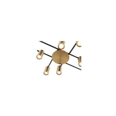 SPOT GU10 X 6 Interior Ceiling Brass OD720mm H120mm Adj
