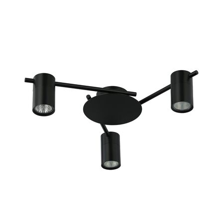 SPOT GU10 X 4 Interior Ceiling Matt  BLK OD520mm H120mm Adj