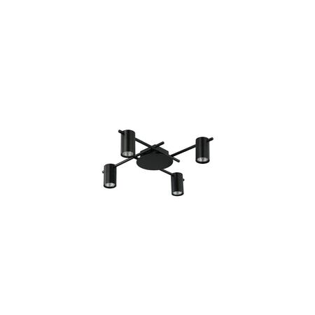 SPOT GU10 X 6 Interior Ceiling Matt BLK OD720mm H120mm Adj