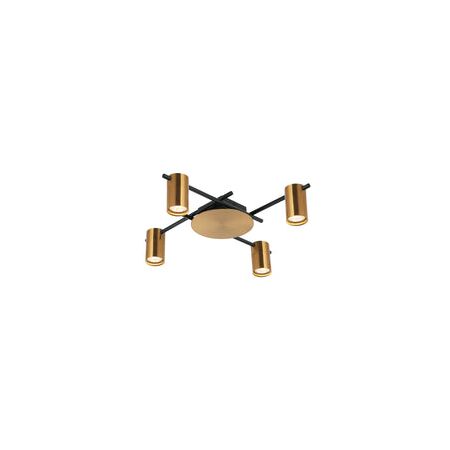 SPOT GU10 X 4 Interior Ceiling Brass OD520mm H120mm Adj